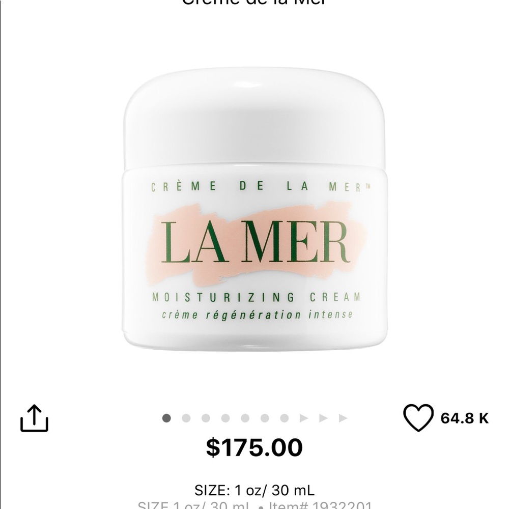 Creme De La Mer Moisturizer NWT
